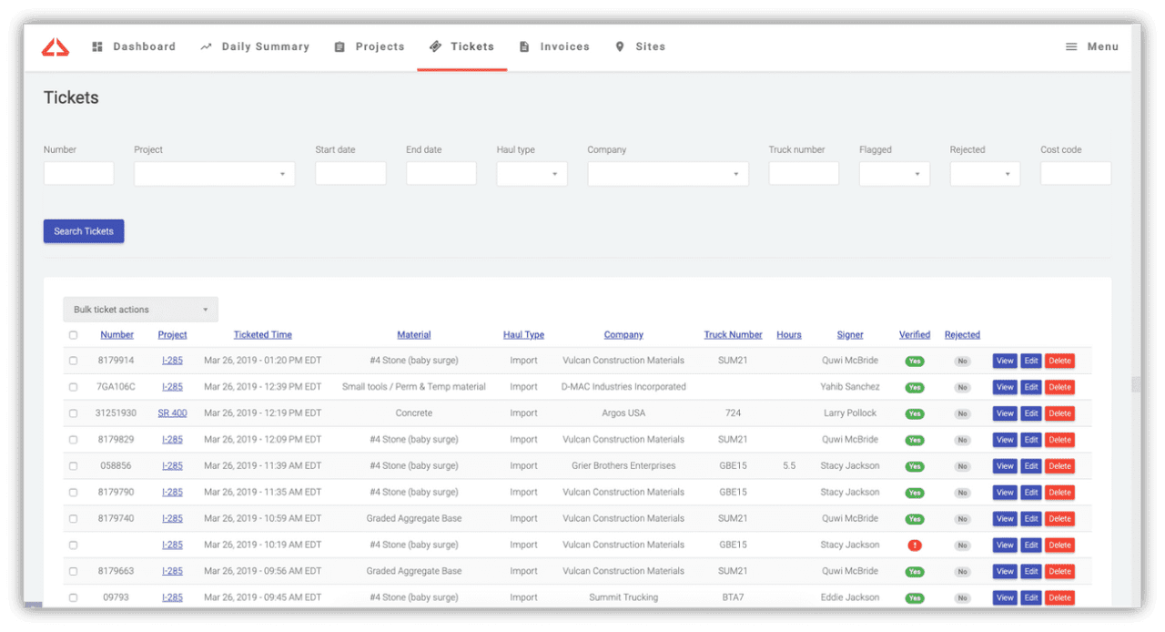 Ticket Accounting | Command Alkon